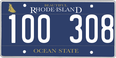 RI license plate 100308