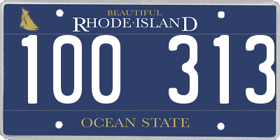 RI license plate 100313