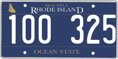 RI license plate 100325