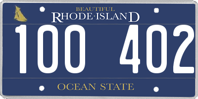 RI license plate 100402