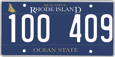 RI license plate 100409