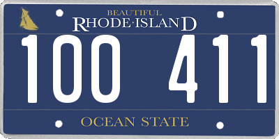 RI license plate 100411