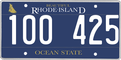 RI license plate 100425