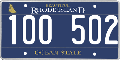 RI license plate 100502