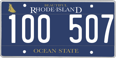 RI license plate 100507