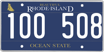 RI license plate 100508