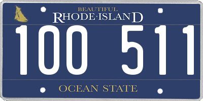 RI license plate 100511