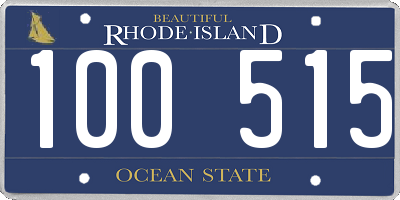 RI license plate 100515