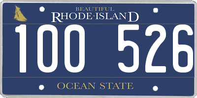 RI license plate 100526