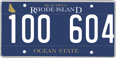 RI license plate 100604