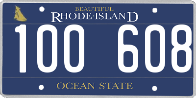 RI license plate 100608