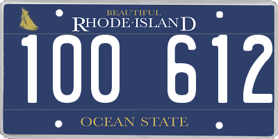 RI license plate 100612
