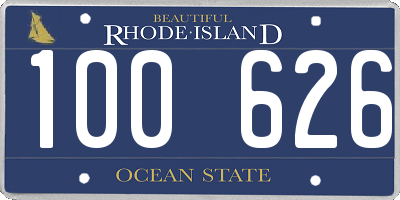RI license plate 100626