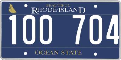 RI license plate 100704