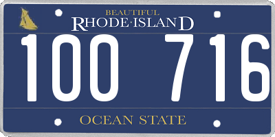 RI license plate 100716