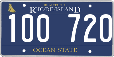 RI license plate 100720