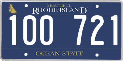 RI license plate 100721