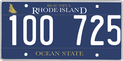 RI license plate 100725