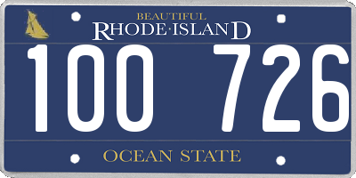 RI license plate 100726