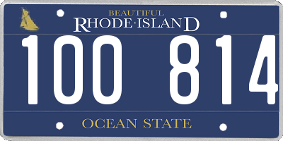 RI license plate 100814