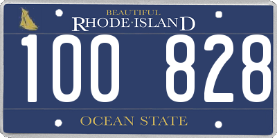 RI license plate 100828