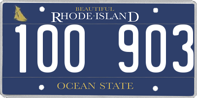 RI license plate 100903