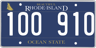 RI license plate 100910