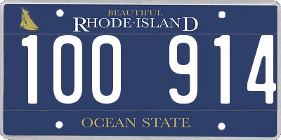 RI license plate 100914