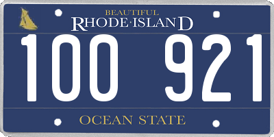 RI license plate 100921