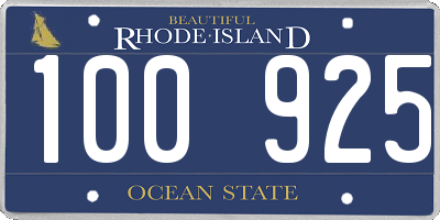 RI license plate 100925