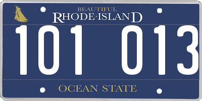RI license plate 101013