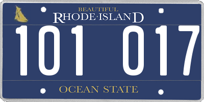 RI license plate 101017
