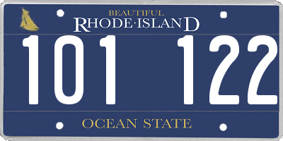 RI license plate 101122