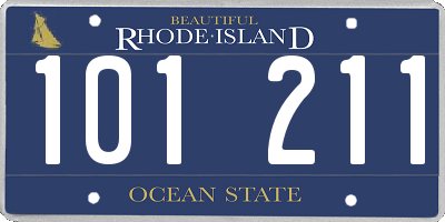 RI license plate 101211