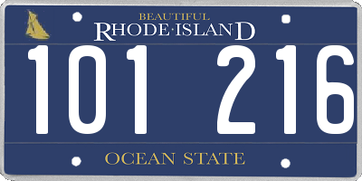 RI license plate 101216