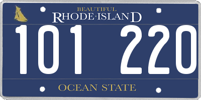RI license plate 101220