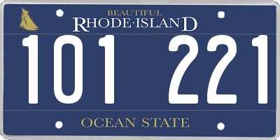 RI license plate 101221