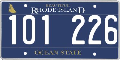 RI license plate 101226