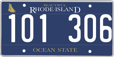RI license plate 101306