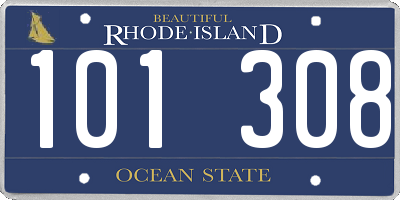 RI license plate 101308