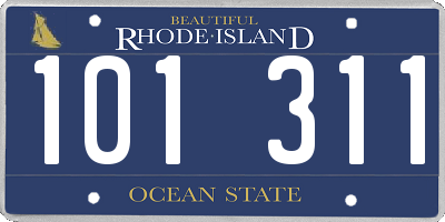 RI license plate 101311