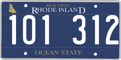 RI license plate 101312