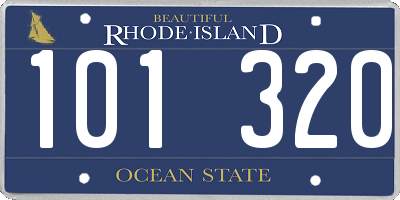 RI license plate 101320