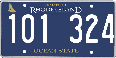 RI license plate 101324