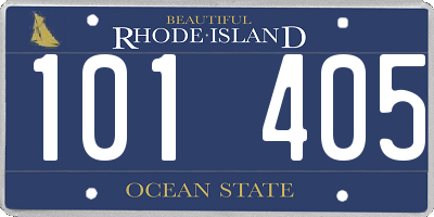RI license plate 101405