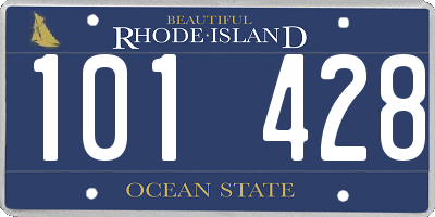 RI license plate 101428