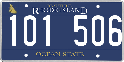 RI license plate 101506