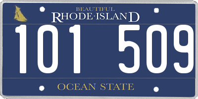 RI license plate 101509