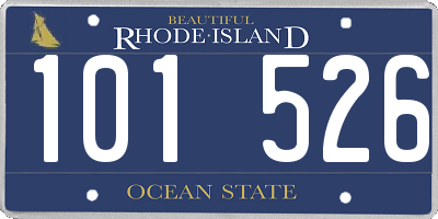 RI license plate 101526