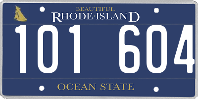 RI license plate 101604
